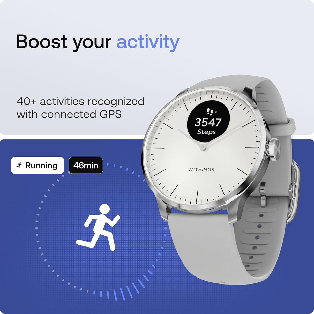 Withings ScanWatch Light Hybrid Smartwatch, 37mm