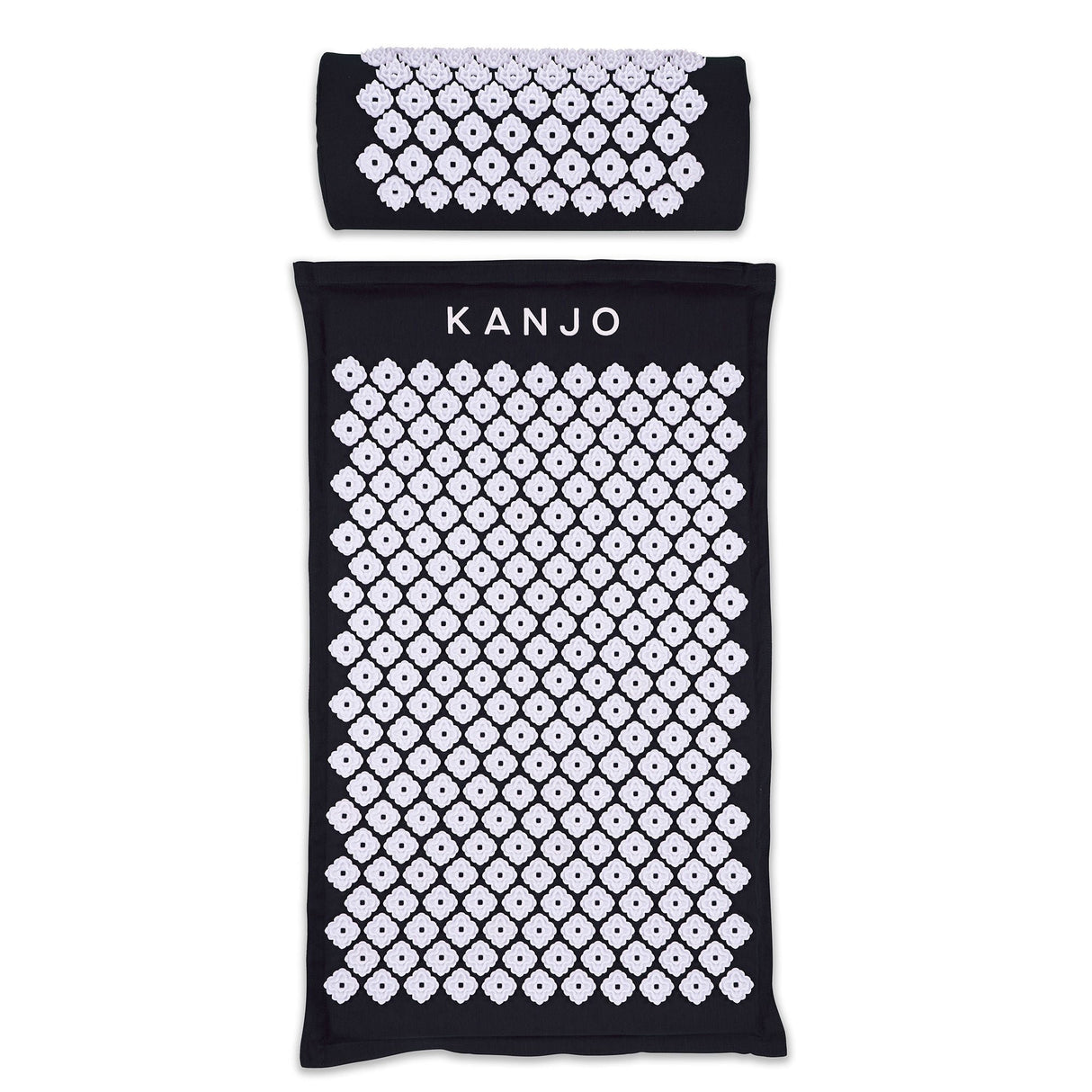 Kanjo Memory Foam Acupressure Mat and Pillow Set, 17" x 28"