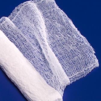 Dermacea Fluff Bandage Roll, Sterile, 6" x 4.125 yard, 3-Ply, White, Gauze