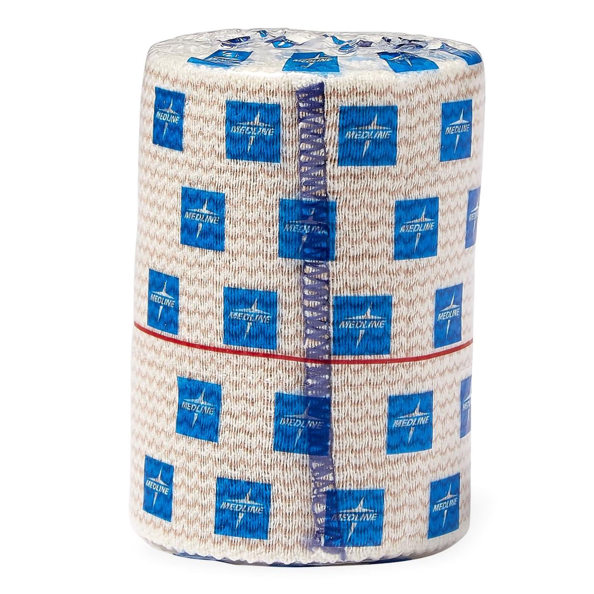 Medline Matrix, Elastic Bandage with Self-Closure, 4" x 10 yd, Tan, Cotton/Polyester, Non-Sterile - MDS087104LF - LL Medico