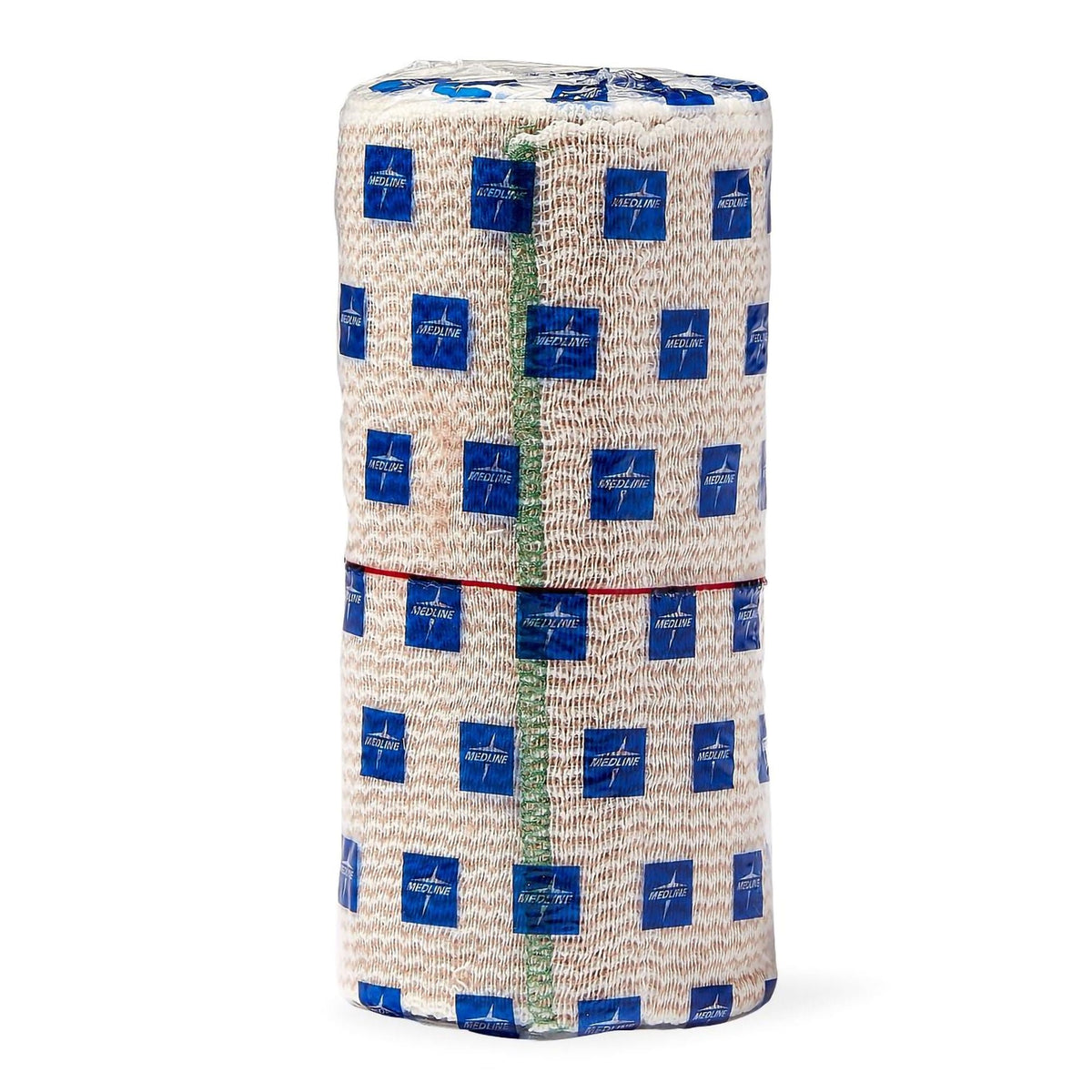 Matrix Elastic Bandage, Double Hook and Loop Closure, 6" x 10 yd, Natural, Cotton/Polyester, Nonsterile, Medium Compression - MDS087106LF-Single - LL Medico