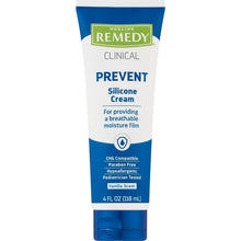 Medline Remedy Clinical Prevent Silicone Cream, Vanilla Scent, 4 fl oz, Case of 24