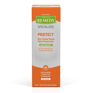 Medline Remedy Specialized Protect Zinc Oxide Paste Skin Protectant, Unscented