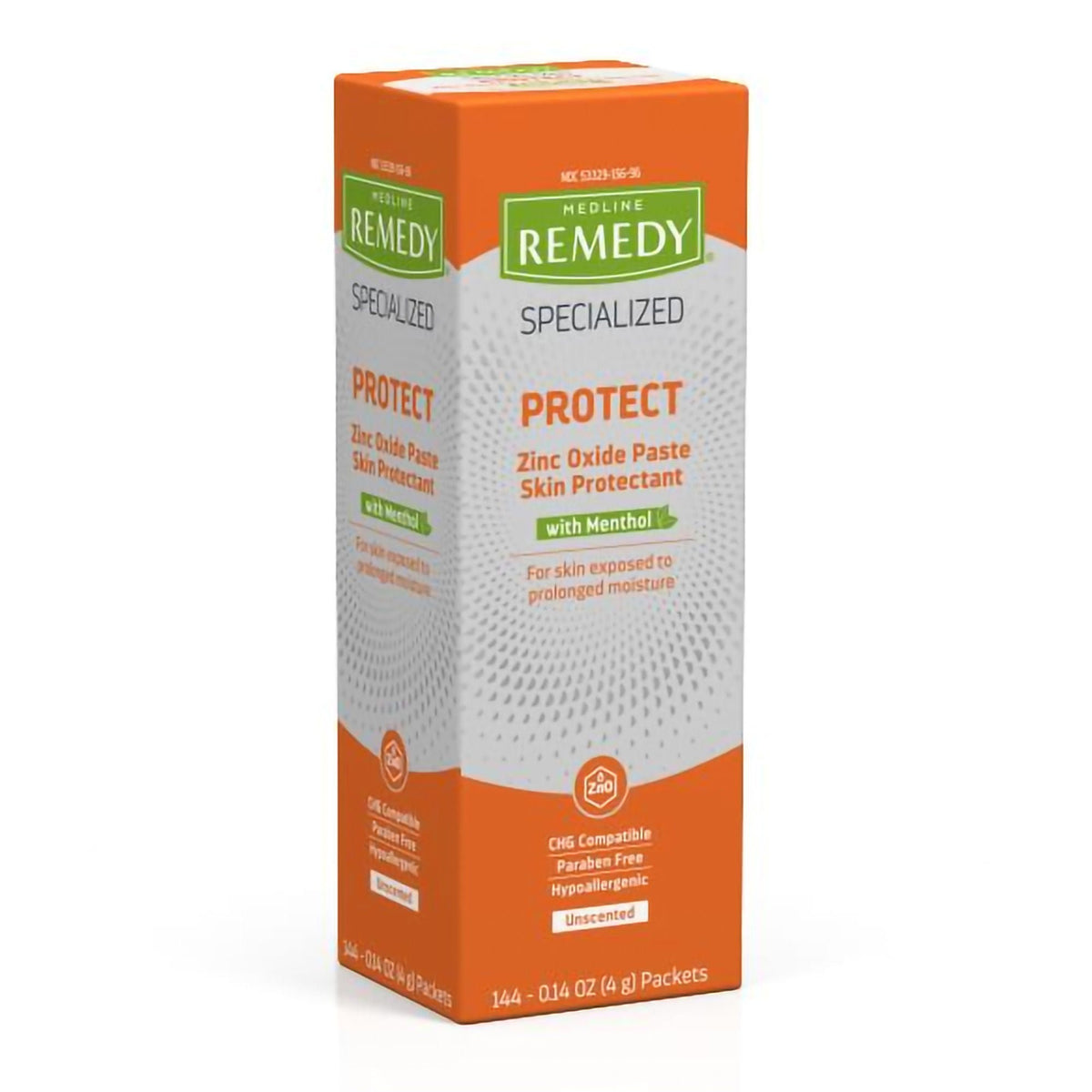 Medline Remedy Specialized Protect Zinc Oxide Paste Skin Protectant, Unscented
