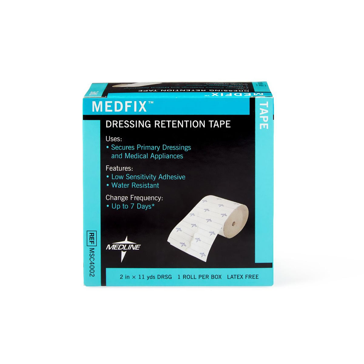Medline MedFix Nonwoven Dressing Retention Tape, Non-Sterile, 2" x 11 Yard, White - MSC4002 - LL Medico