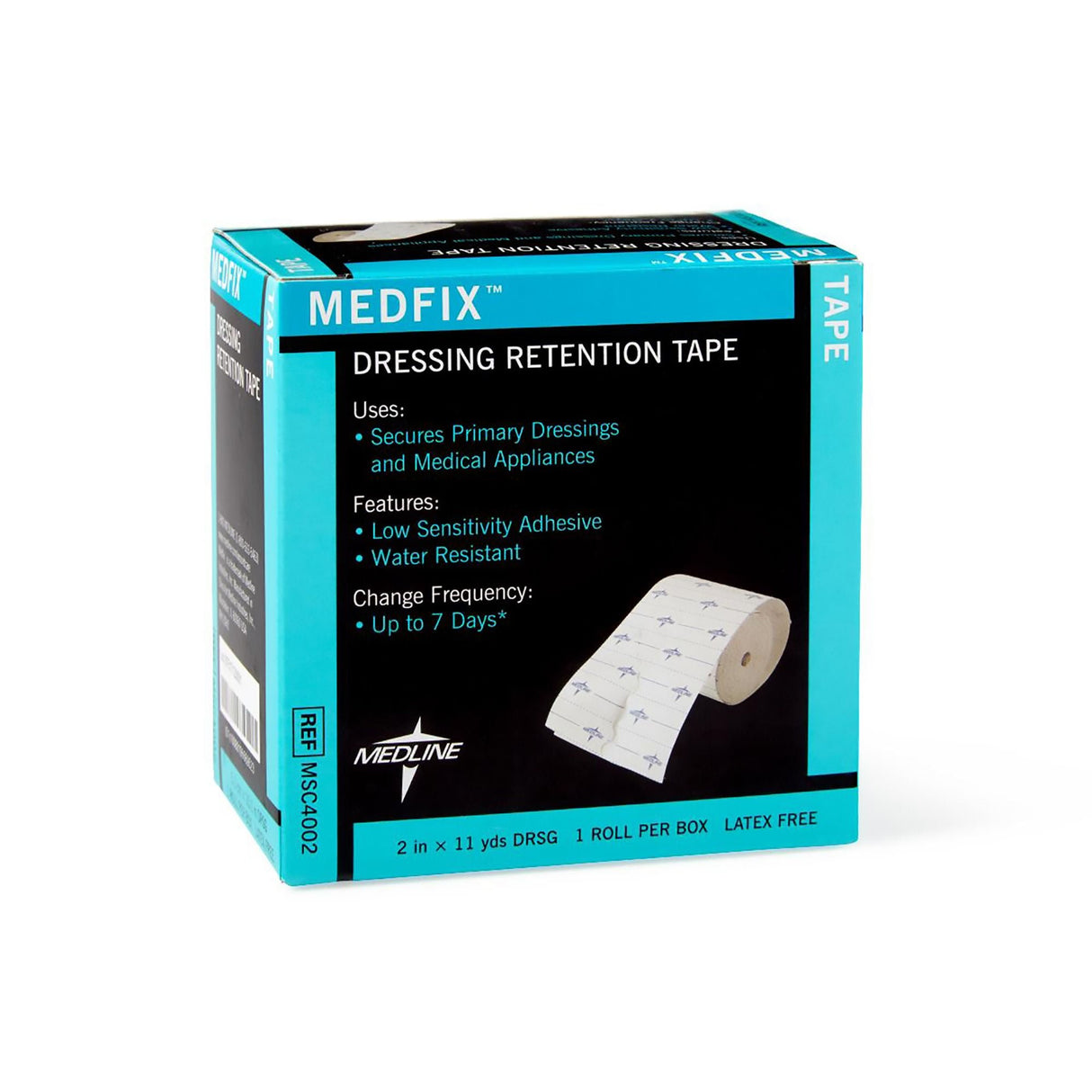 Medline MedFix Nonwoven Dressing Retention Tape, Non-Sterile, 2" x 11 Yard, White - MSC4002 - LL Medico
