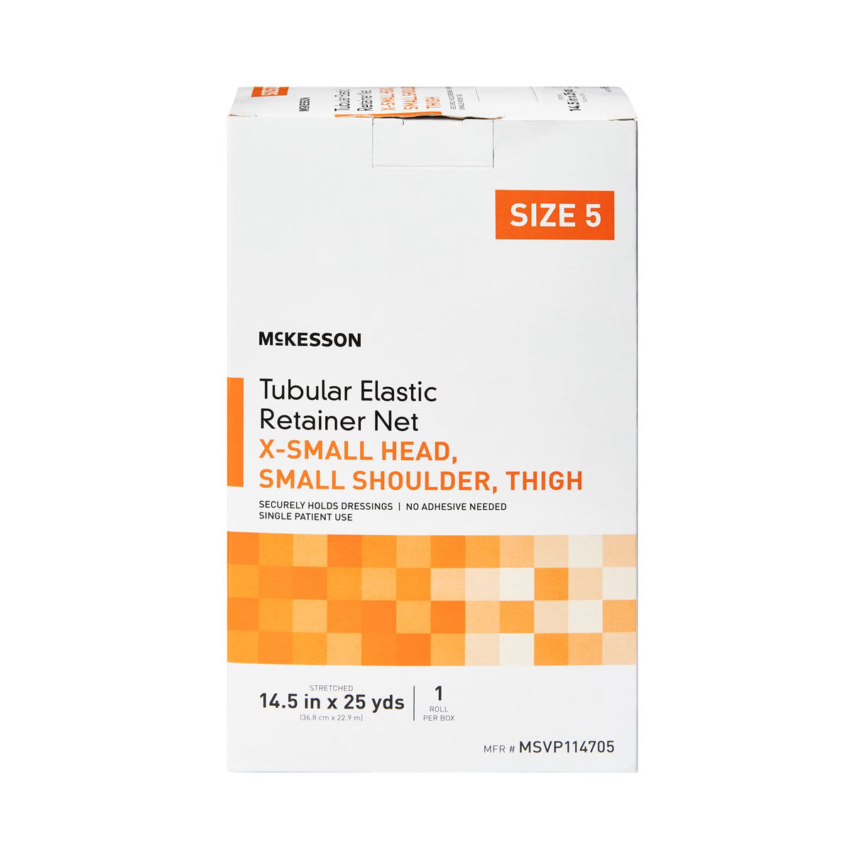 McKesson Tubular Bandage, 14-1/2 Inch x 25 Yard, Size 5