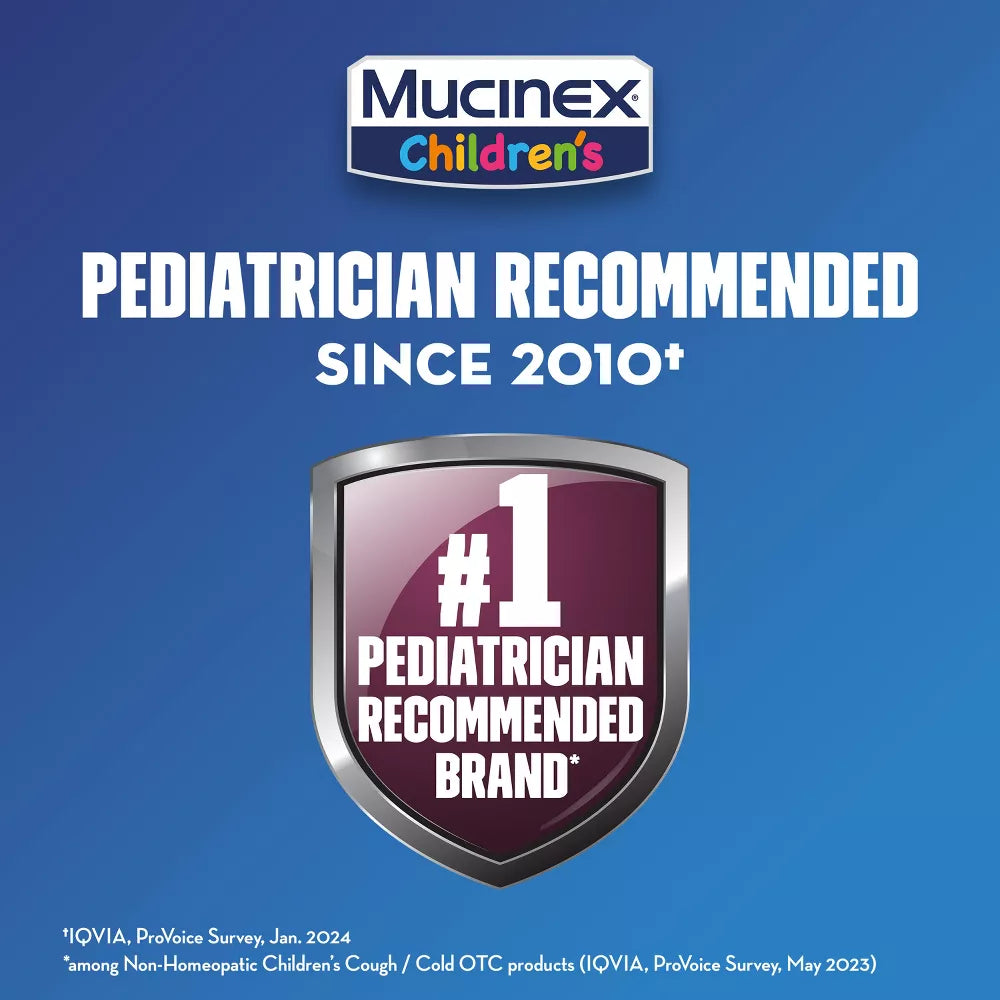 Mucinex Children's Expectorant Liquid Cherry, 4 oz
