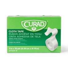 Curad Silk-Like Cloth Medical Tape, 1 Inch x 10 Yard, White