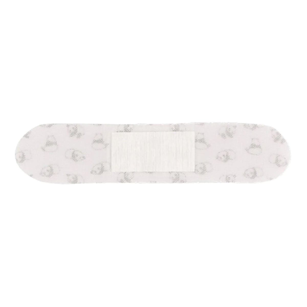 Patch Kids, Panda Design Adhesive Strip with Coconut Oil, Bamboo, Sterile, 0.75 x 3" - PATCOCT-Single - LL Medico