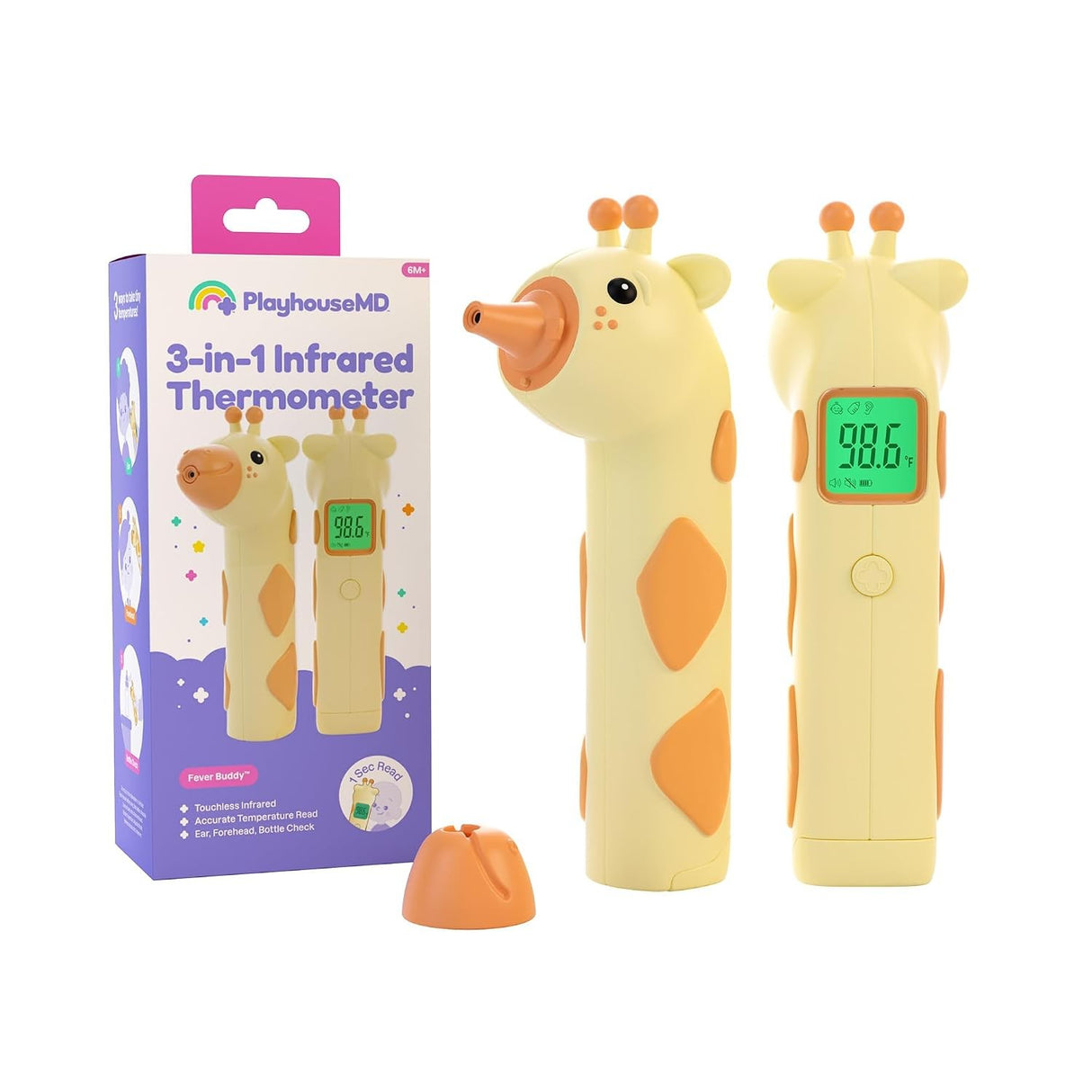 Playhouse MD 3-in-1 Infrared Thermometer, Giraffe