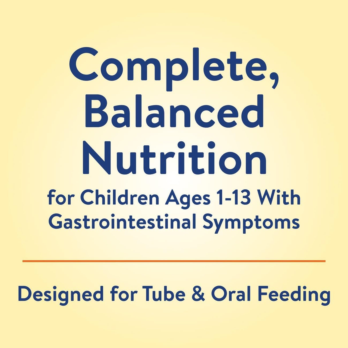 PediaSure Peptide 1.0 Cal, Unflavored by Abbott Nutrition, is a complete, balanced pediatric formula with hydrolyzed whey protein for ages 1-13 with GI symptoms. Suitable for tube or oral feeding. Available in 24/CS.