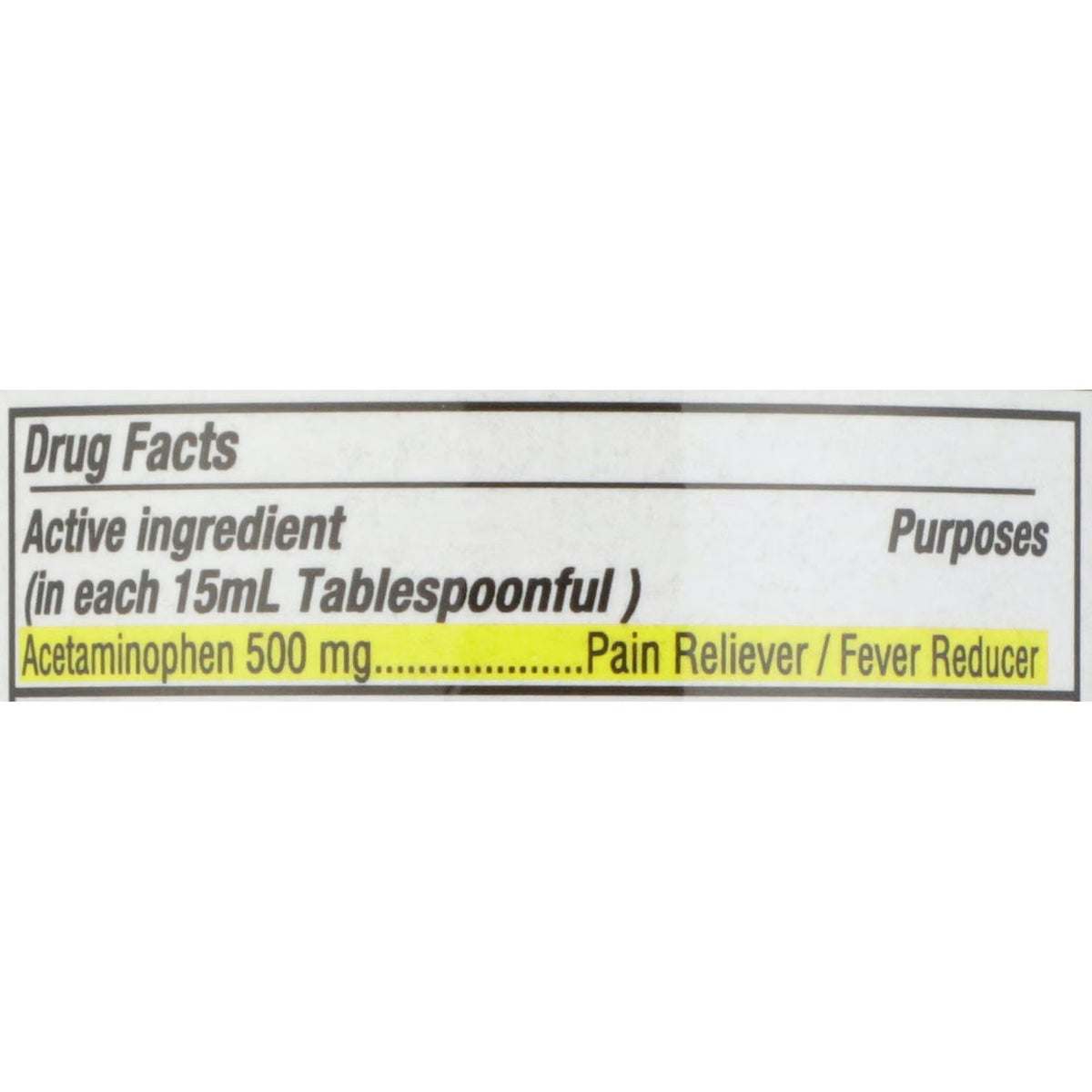 Geri-Care Acetaminophen Pain Relief Liquid, 500 mg/15 mL, 8 oz - Q202-08-GCP - LL Medico