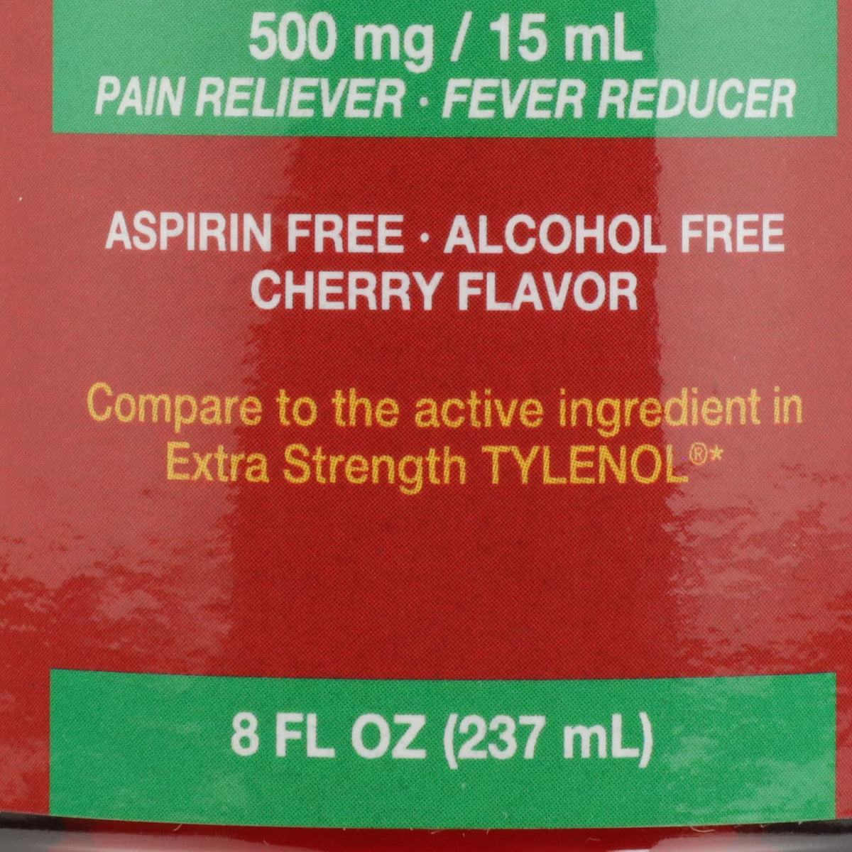 Geri-Care Acetaminophen Pain Relief Liquid, 500 mg/15 mL, 8 oz - Q202-08-GCP - LL Medico
