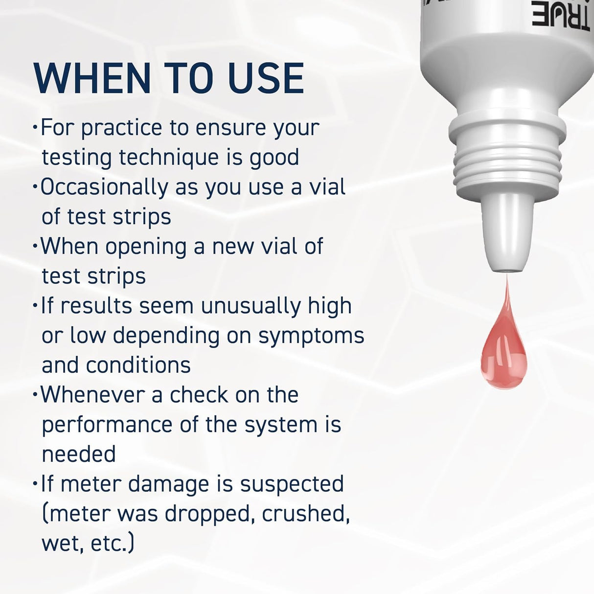 Trividia Health True Metrix Level 1 Control Solution, 3 mL