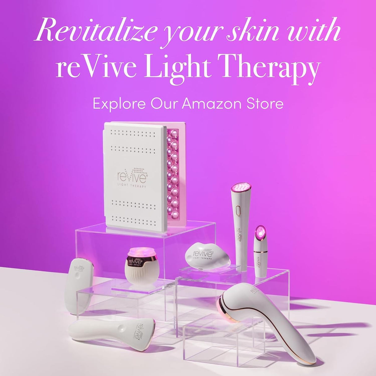 reVive Light Therapy Lux Collection Clinical Device, Anti-Aging and Acne