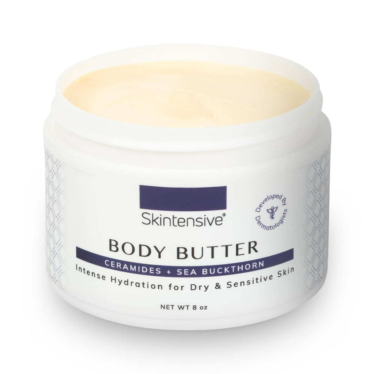 Skintensive Body Butter Ceramides + Sea Buckthorn Cream, Unscented, 8 oz