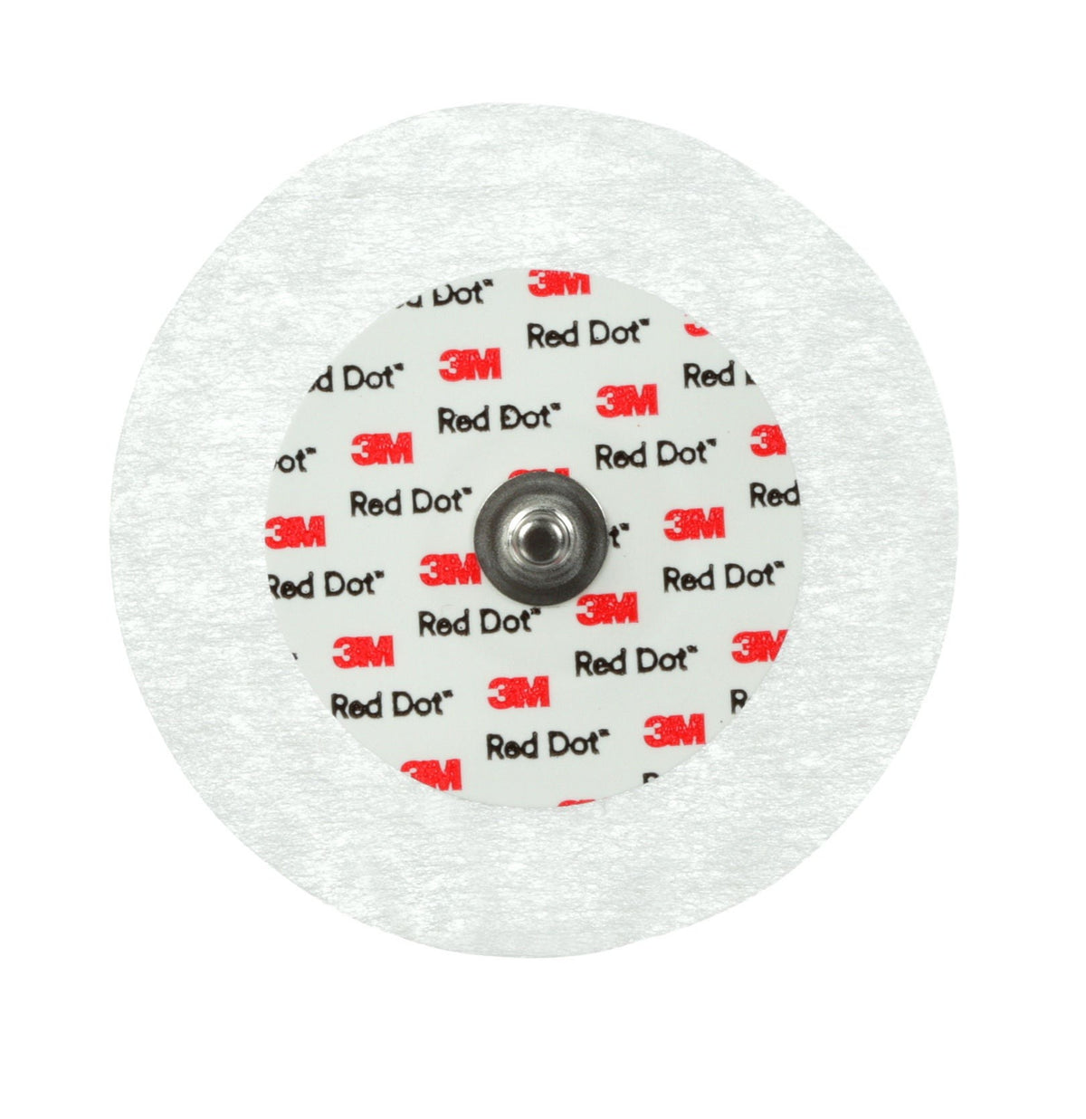3M Red Dot, ECG Monitoring Electrode, Snap Connector, Solid Gel, Tape Backing, Microporous, Adult, Non-Radiolucent, 2.3" Diameter - SOL2239 - LL Medico