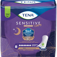 TENA Sensitive Care Extra Coverage Overnight Pads