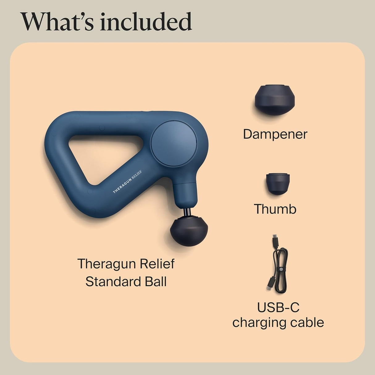 Theragun Relief Hand-Held Percussion Massager