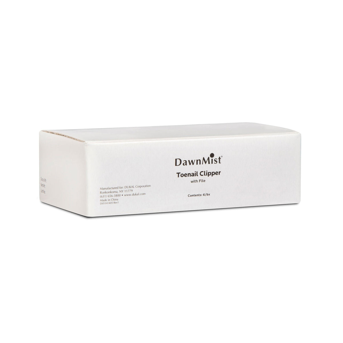 DawnMist Toenail Clipper with File