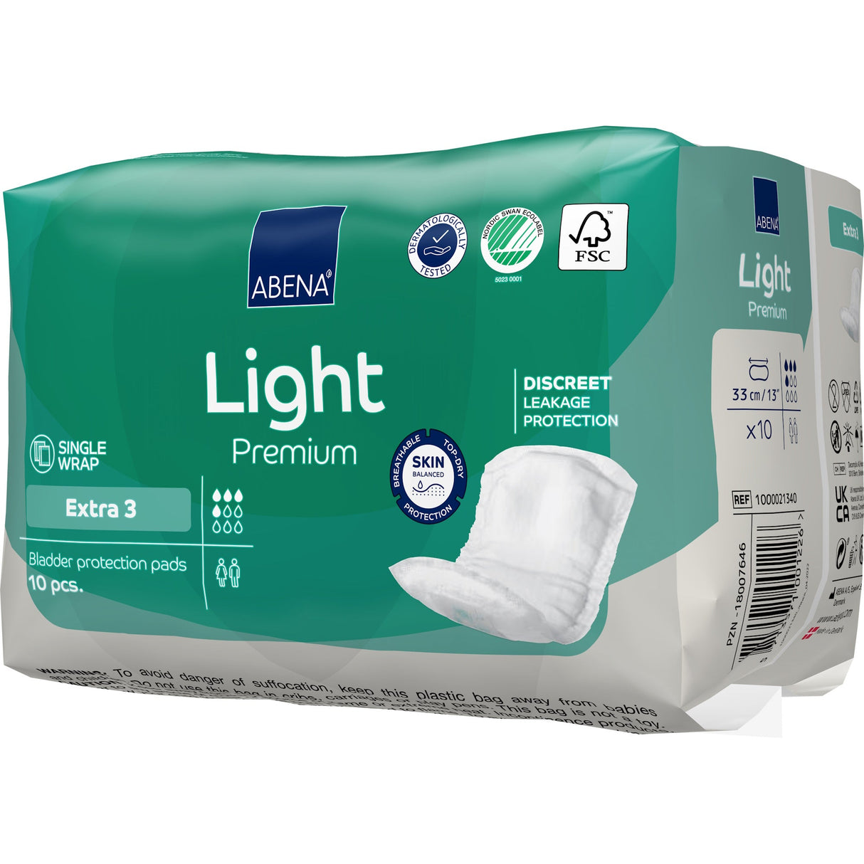 Abena Light Extra 3 Bladder Control Pad - 1000017158-Pack - LL Medico