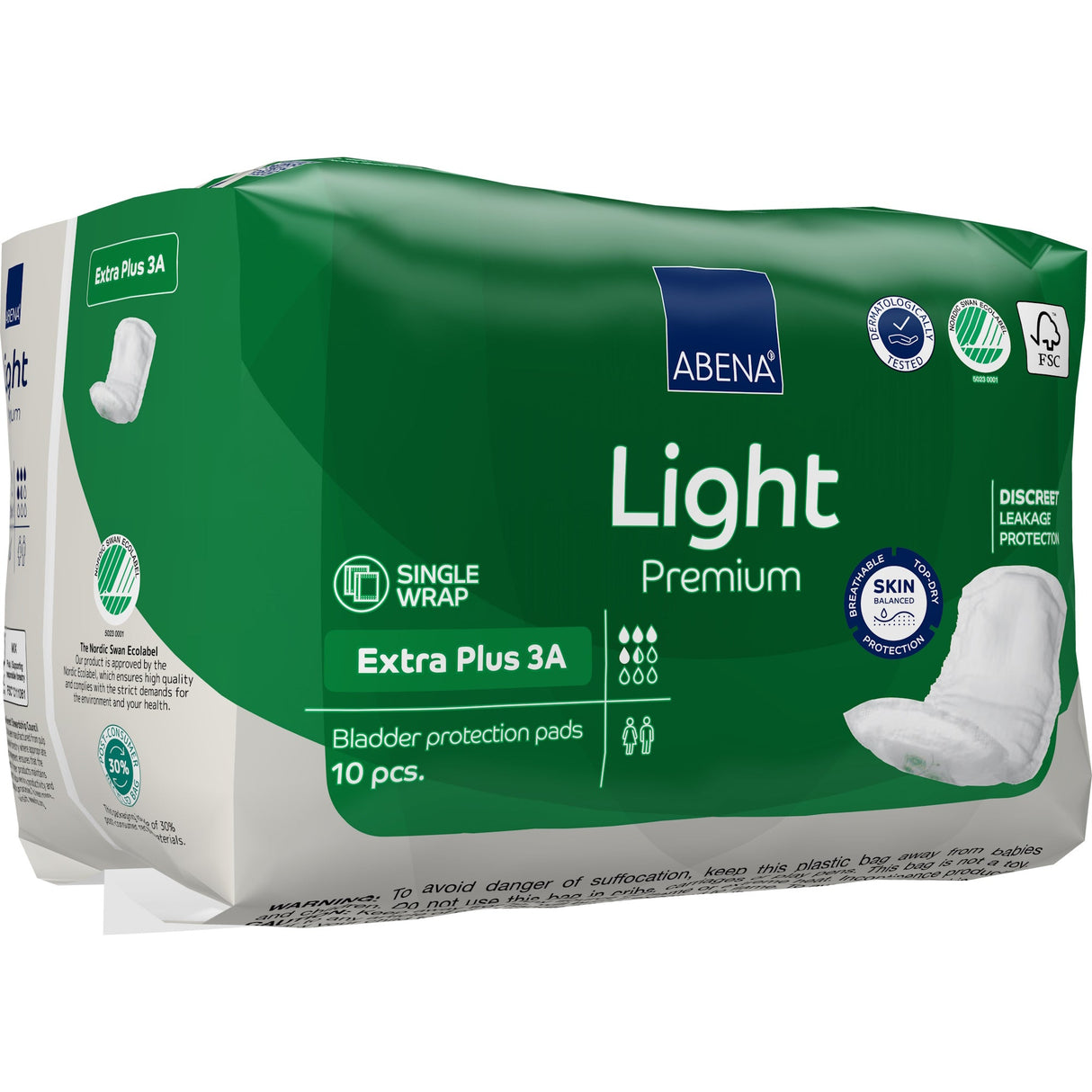 Abena Light Extra Plus Bladder Control Pad 3A - 1000017159-Pack - LL Medico