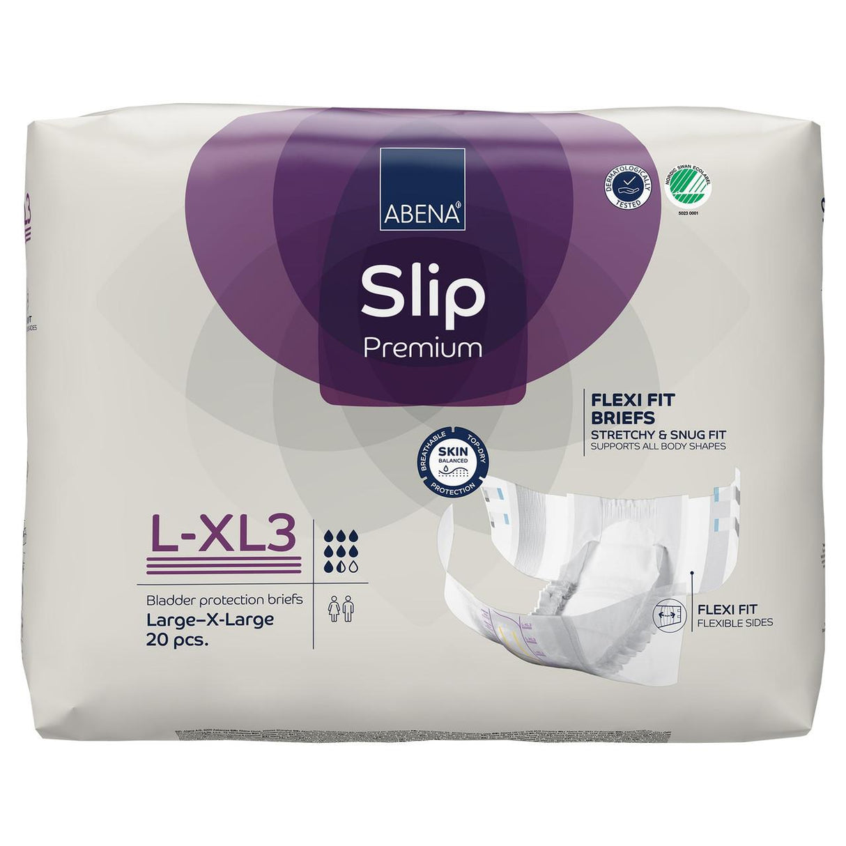 Abena Slip Premium Flexi Fit Level 3 Briefs - 1000020865-Pack - LL Medico