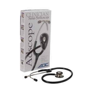 ADC Adscope 603 Classic Stethoscope, Black, 22" - 603BK-Single - LL Medico