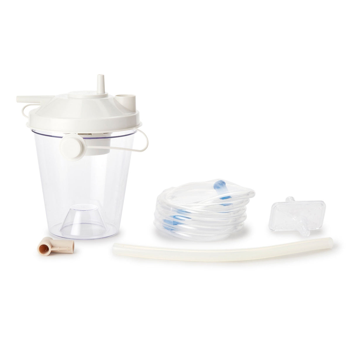 AG Industries Suction Canister Kit with Float Valve Shut-Off Lid, 800 mL - AG18600-KIT2-Single - LL Medico