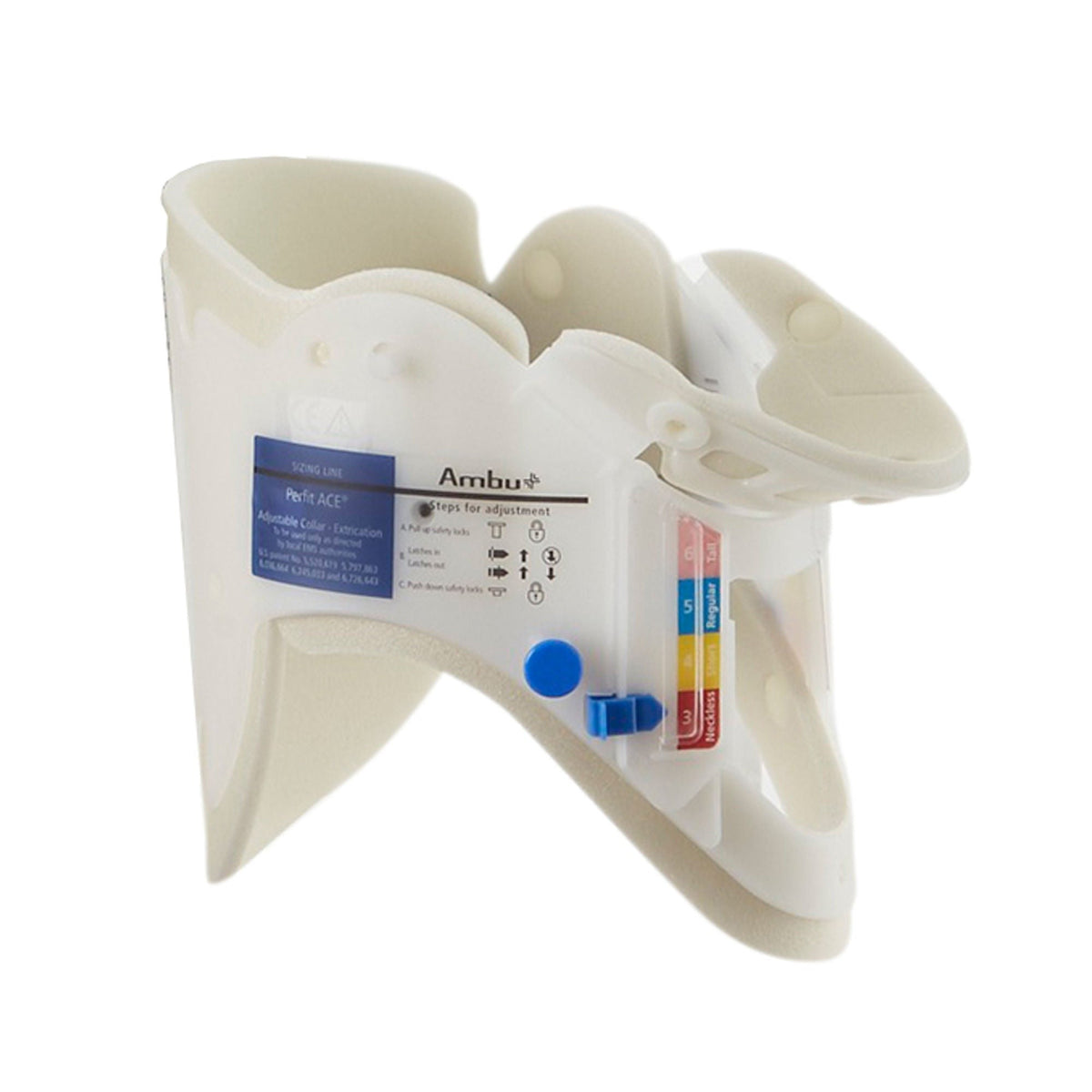 Ambu Perfit ACE Rigid Cervical Collar, One Size Fits Most - 000281000-Single - LL Medico