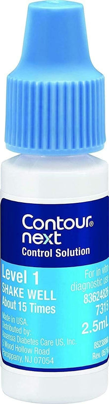 Ascensia Contour Next Blood Glucose Control Solution, 2.5 mL - 7315-Single - LL Medico
