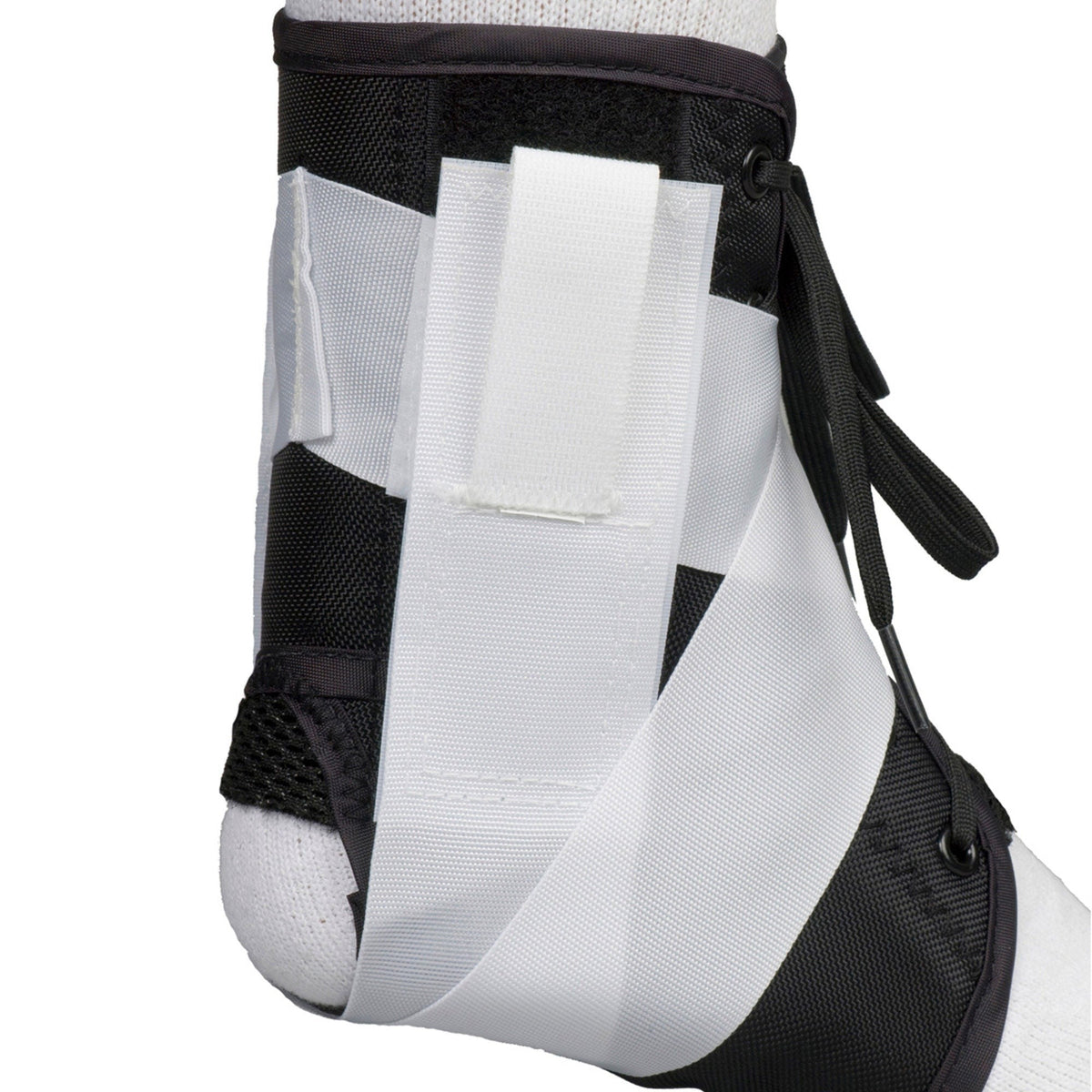 ASO Ankle Stabilizer Brace, Lace-Up with Hook and Loop Strap Closure - 264011-Single - LL Medico