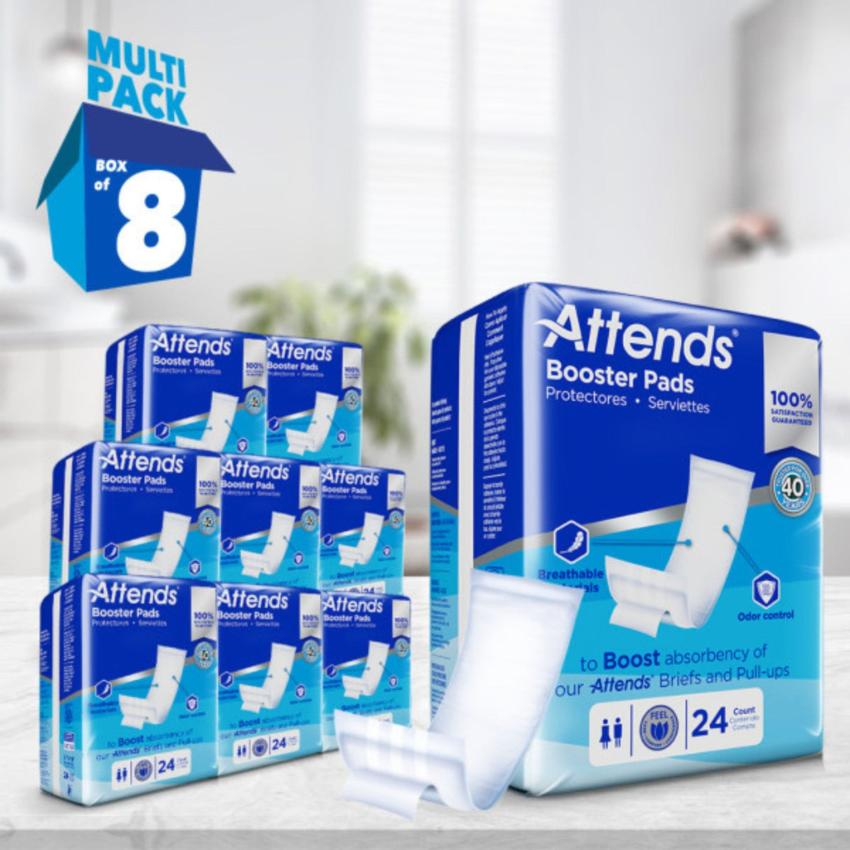 Attends Booster Pads - BST0192-Case - LL Medico