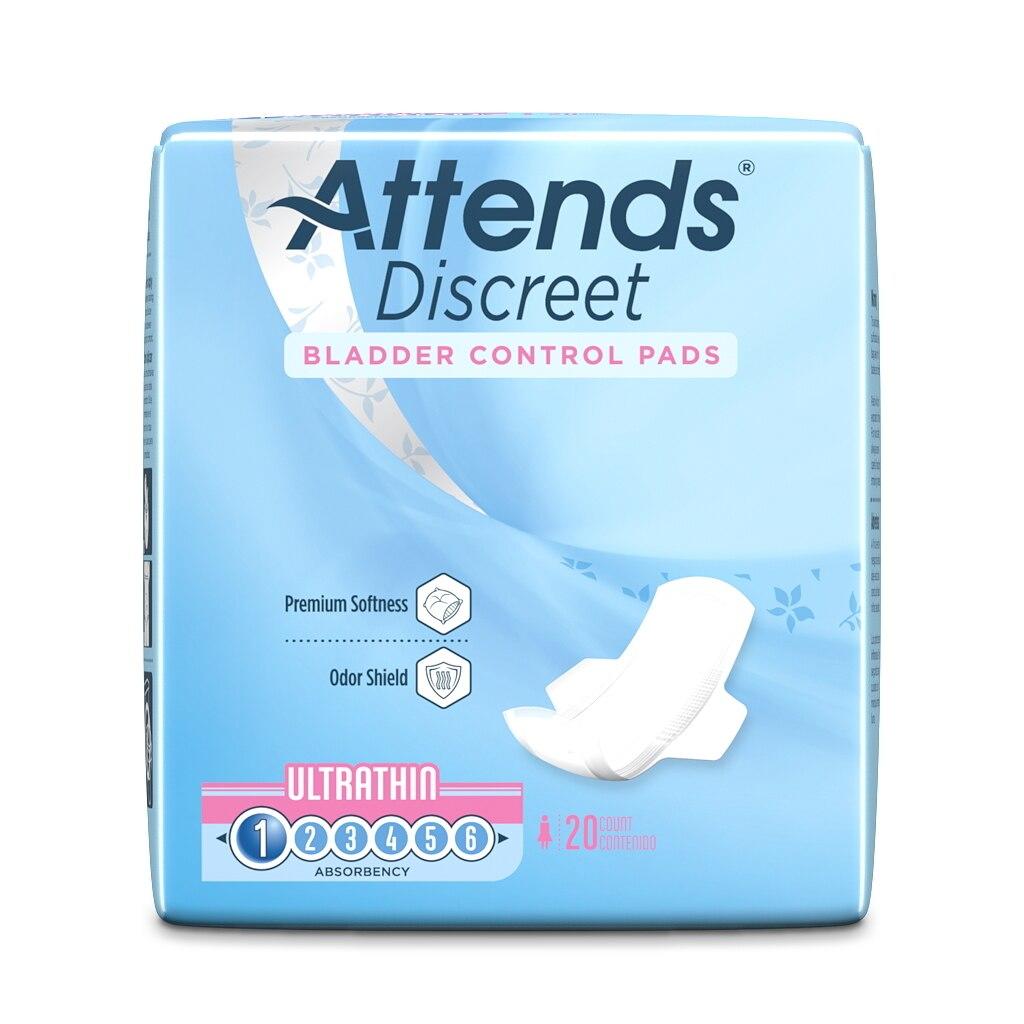 Attends Discreet Ultrathin Pads - ADPTHIN-Pack - LL Medico