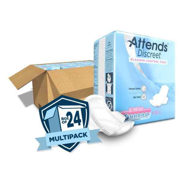 Attends Discreet Ultrathin Pads - ADPTHIN-Pack - LL Medico