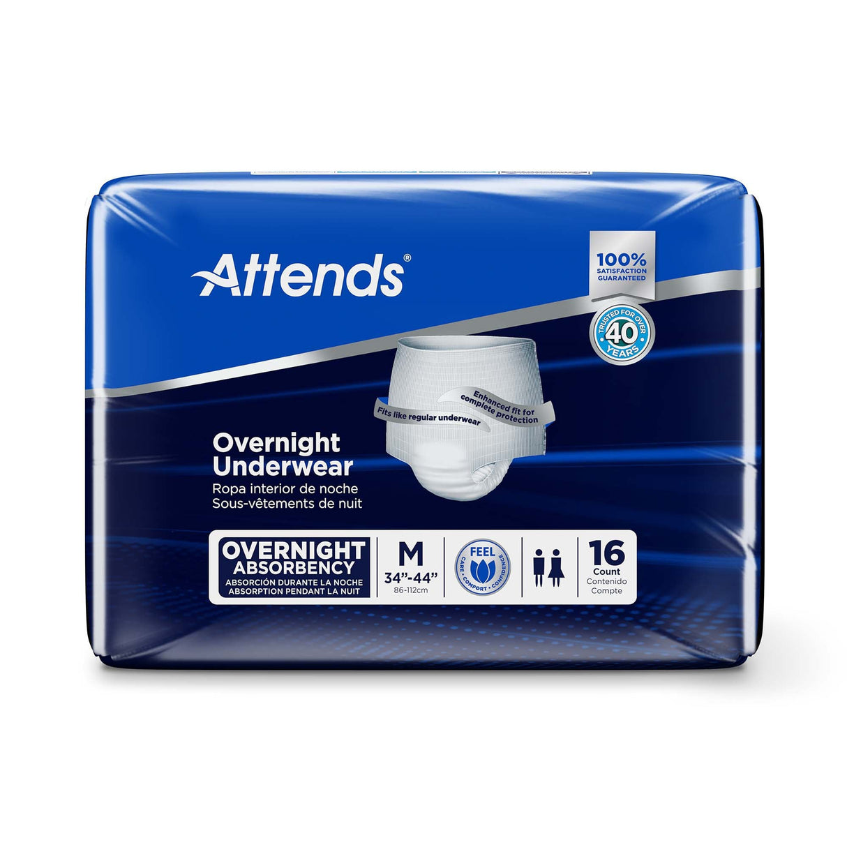 Attends Overnight Underwear - APPNT20-Pack - LL Medico