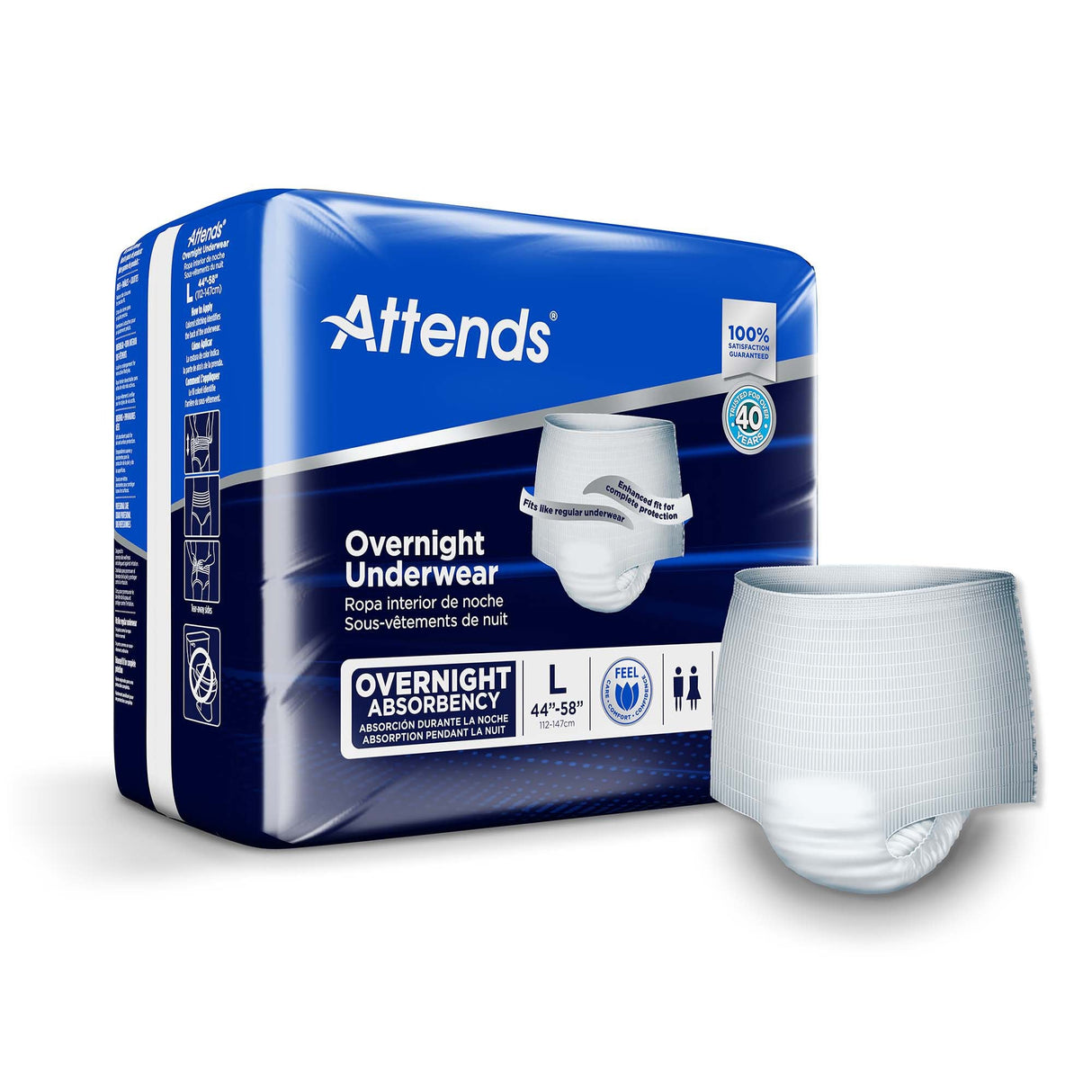 Attends Overnight Underwear - APPNT30-Pack - LL Medico