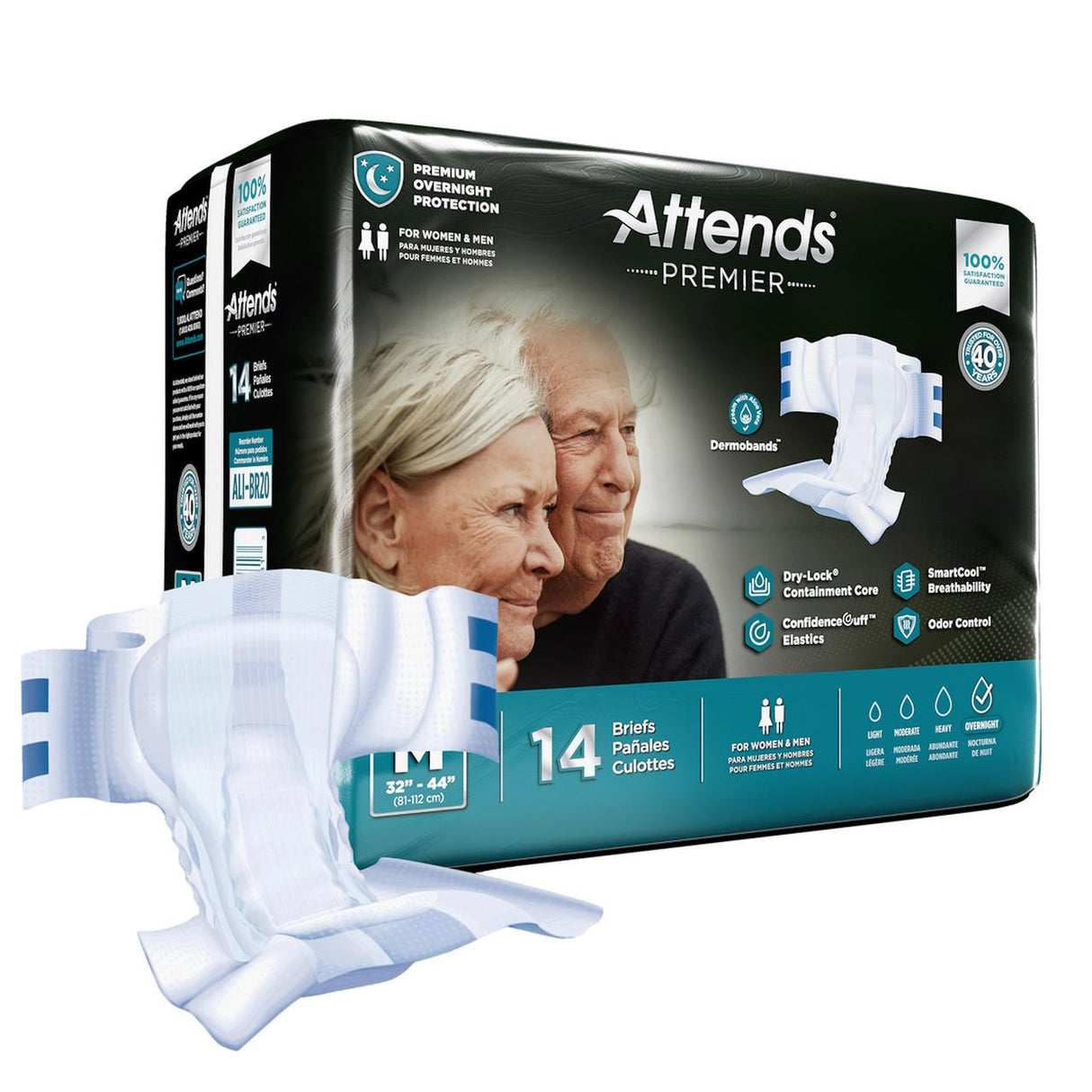 Attends Premier Tab - Style Briefs - ALIBR20-Sample - LL Medico