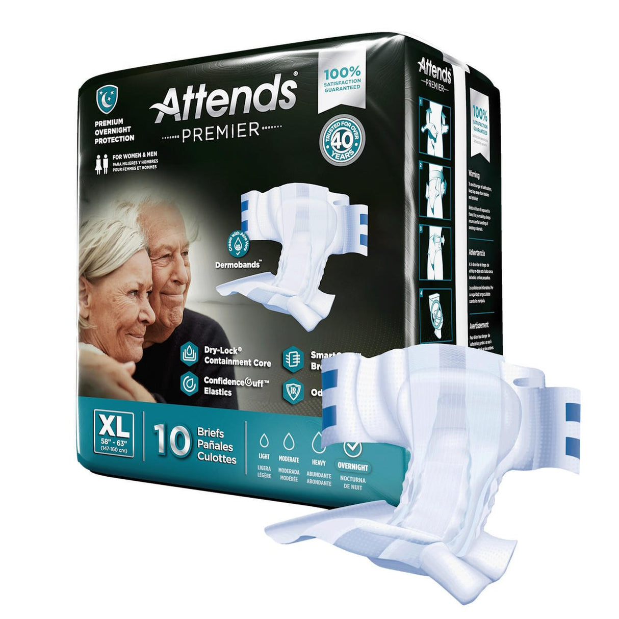 Attends Premier Tab - Style Briefs - ALIBR40-Sample - LL Medico