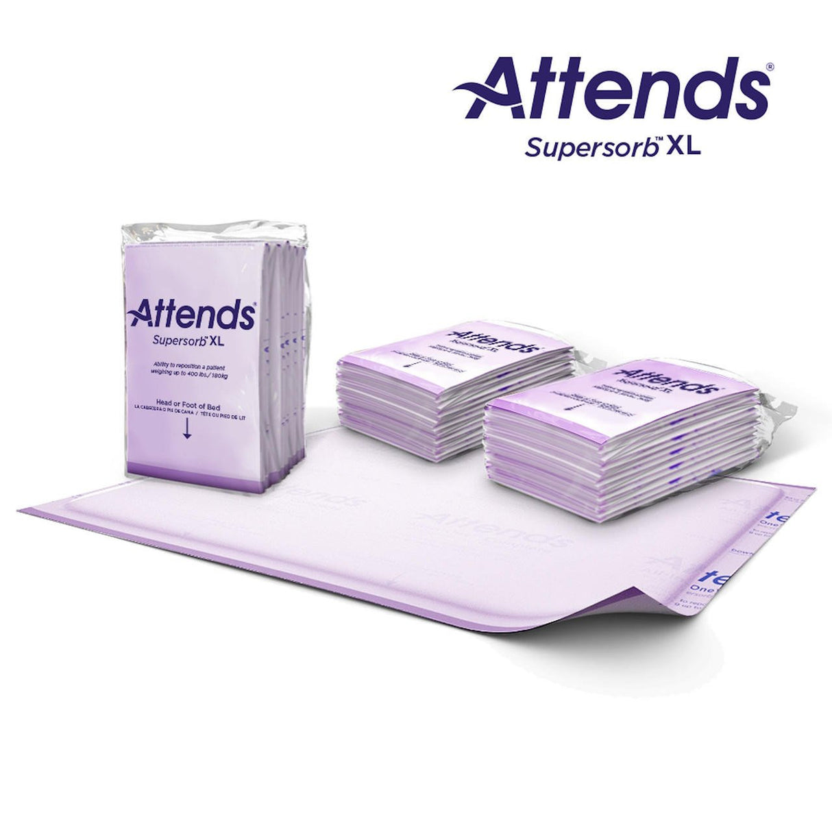 Attends Supersorb Bariatric Premium Underpads - ASBXL-Pack - LL Medico