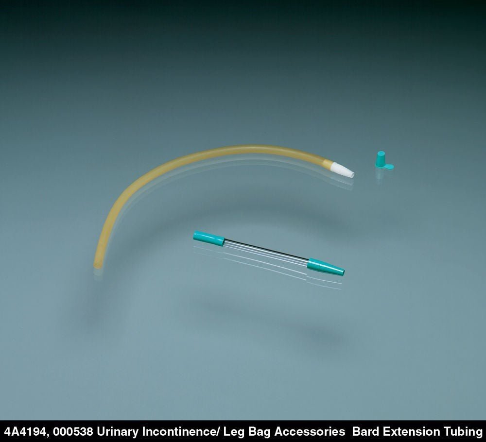 Bard Leg Bag Extension Tube, Sterile, 8 1/2" - 000538-Single - LL Medico