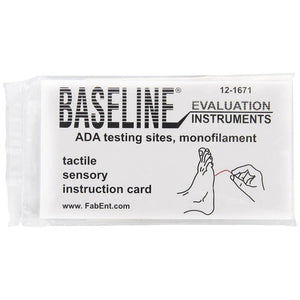 Baseline Tactile Monofilament Sensory Test, 10 Gram, 40-Pack - 12-1671-40-Single - LL Medico