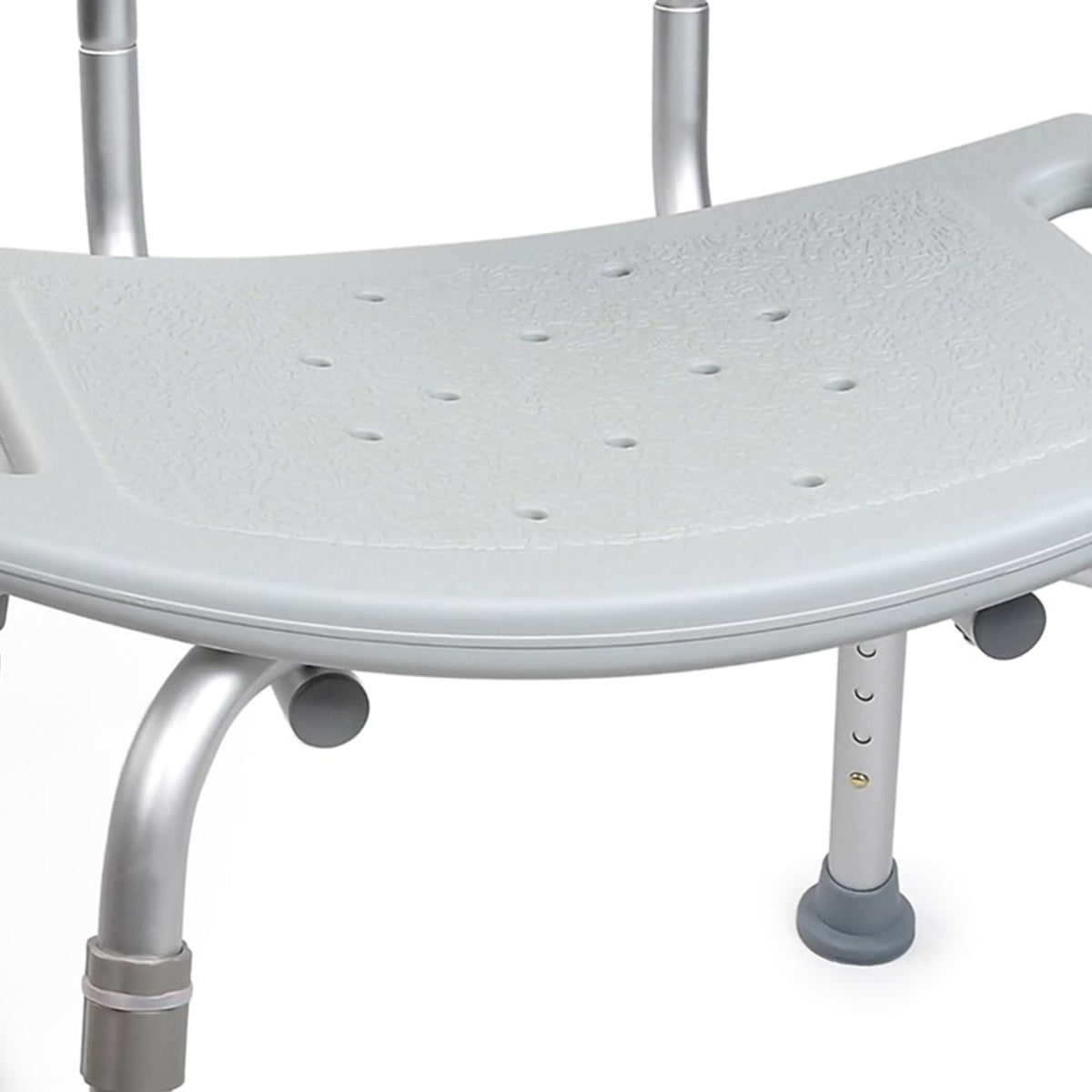 Bath Bench McKesson Without Arms Aluminum Frame Removable Backrest 19 1/4" Seat Width 300 Lbs. Weight Capacity - 146-12202KD-1-Single - LL Medico