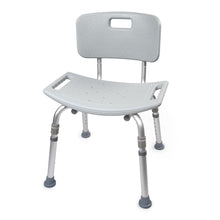 Bath Bench McKesson Without Arms Aluminum Frame Removable Backrest 19 1/4" Seat Width 300 Lbs. Weight Capacity - 146-12202KD-1-Single - LL Medico