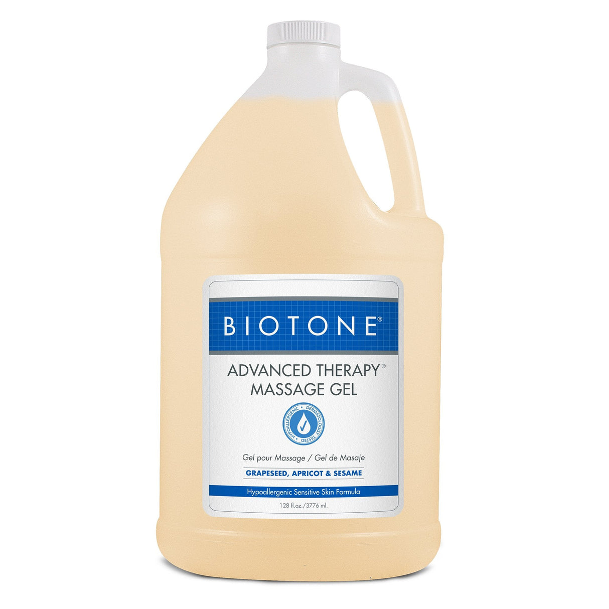Biotone Advanced Therapy Massage Gel with Grapeseed, Apricot & Sesame Oil - ATG1G-Single - LL Medico