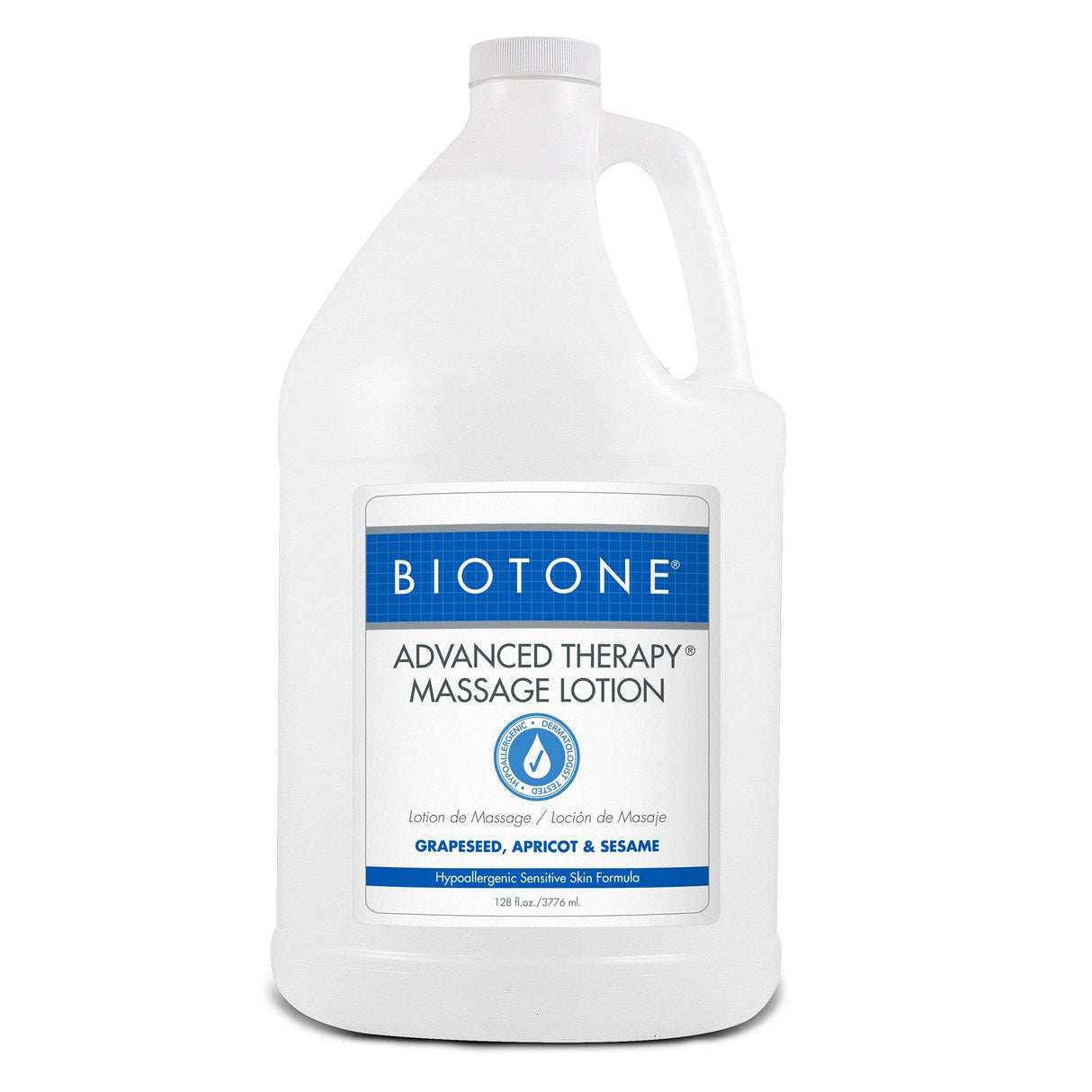 Biotone Advanced Therapy Massage Lotion with Grapeseed, Apricot & Sesame Oil - ATL1G-Single - LL Medico