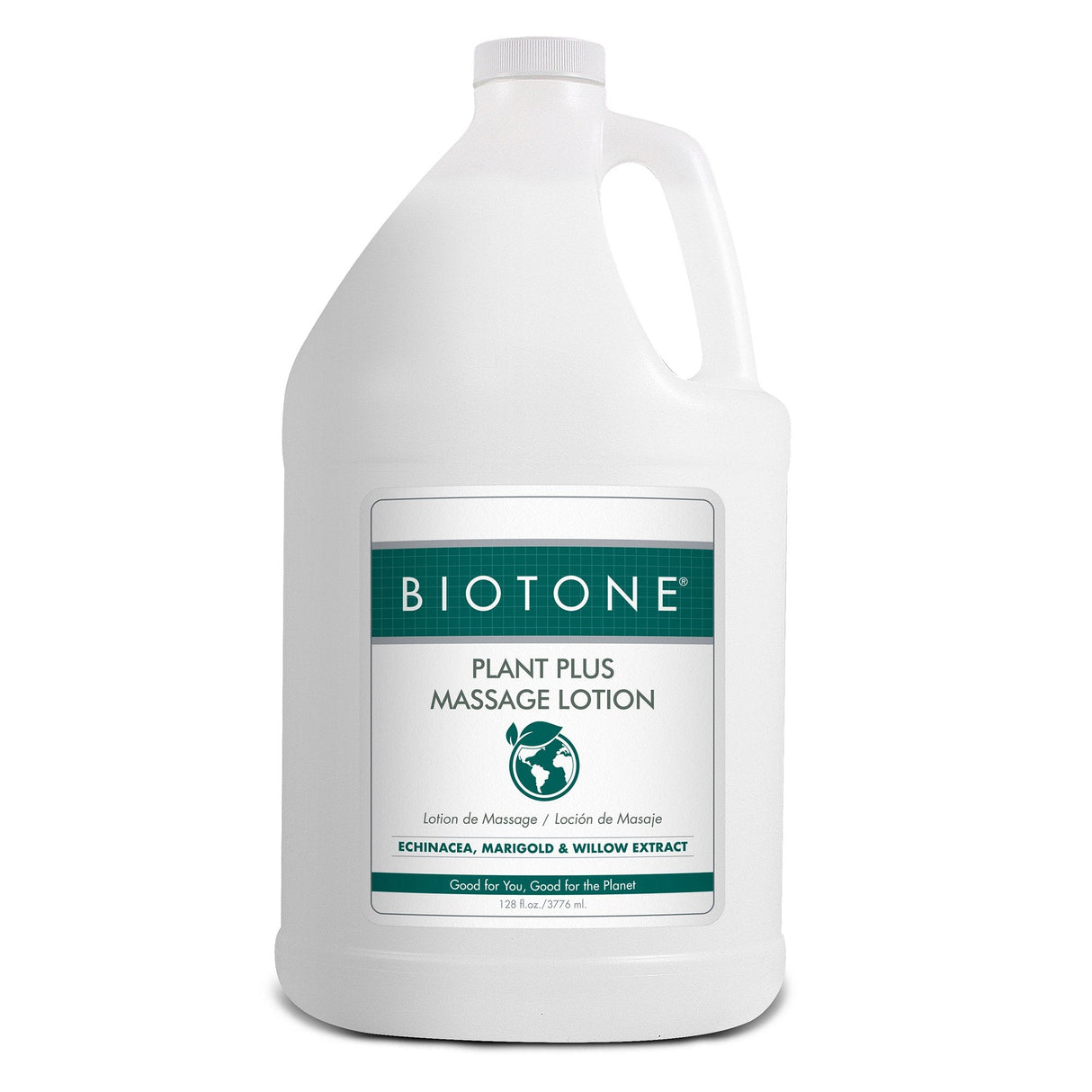 Biotone Plant Plus Massage Lotion with Echinacea, Marigold and Willow Extract - PPML1G-Single - LL Medico
