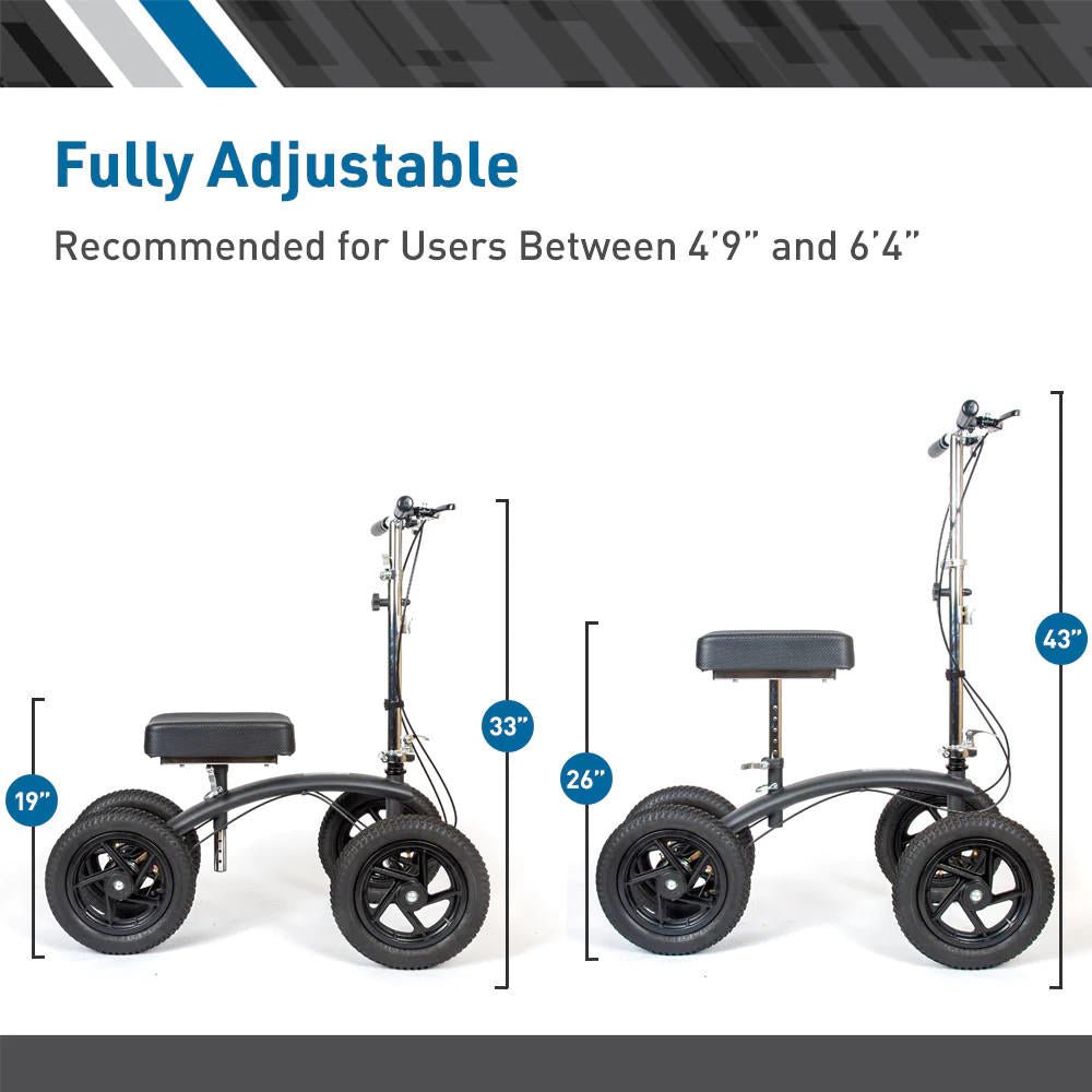 BodyMed All - Terrain Knee Walker - ZZRWAL03AT - LL Medico