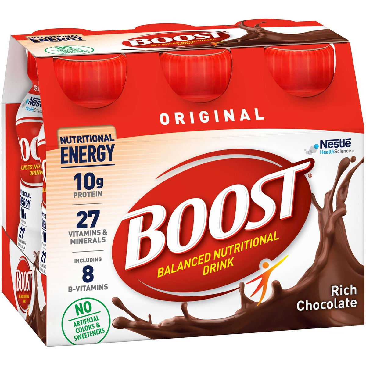 Boost Original Ready to Drink Nutritional Drink, Rich Chocolate, 8 oz - 00041679675366-Single - LL Medico